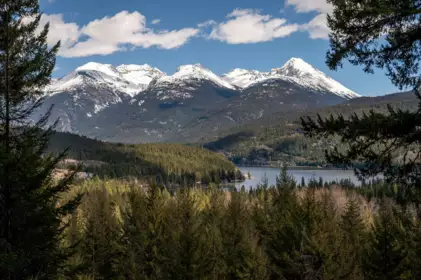 Front exterior of 8365 Mountain View Drive, Whistler, BC