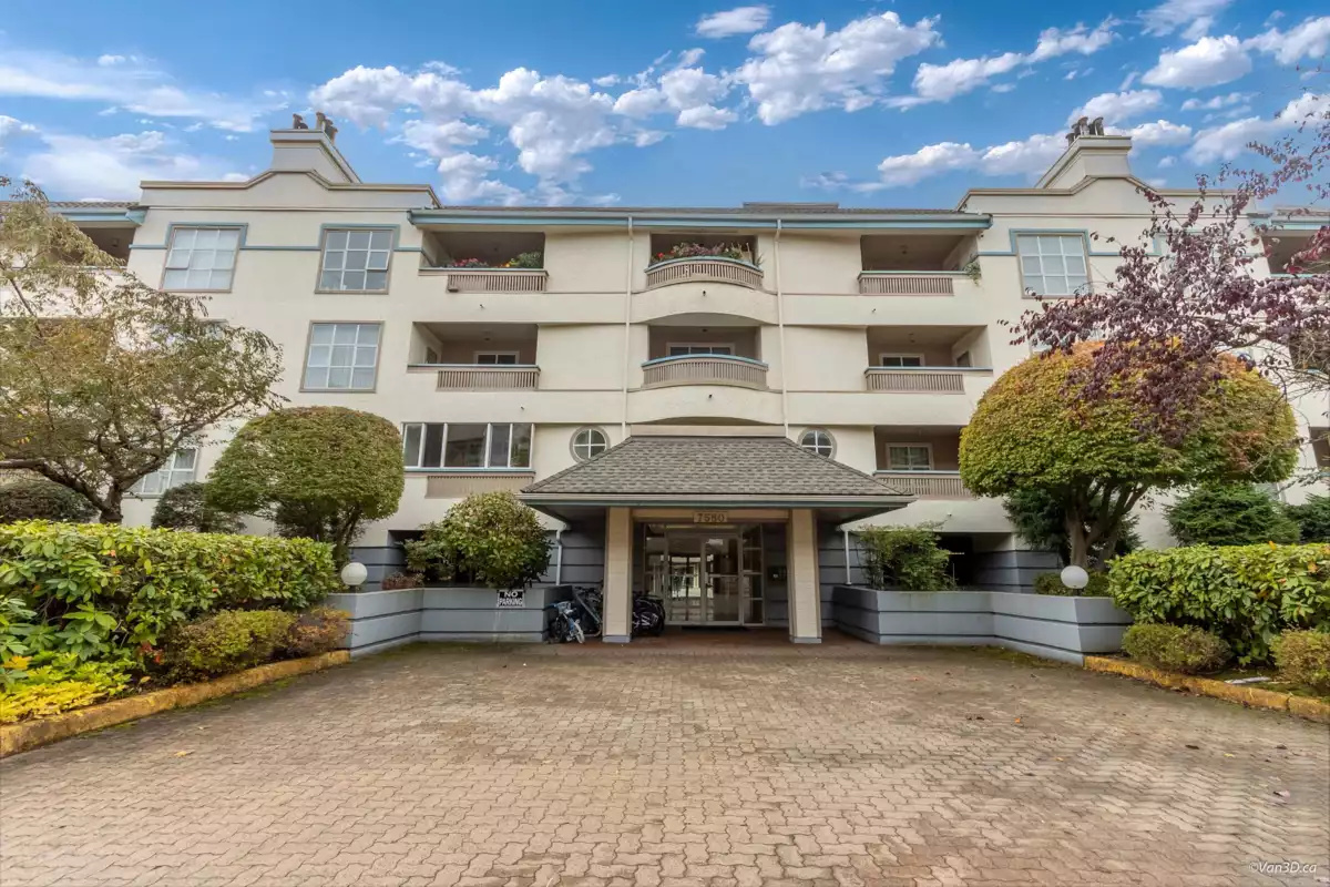 Exterior Rear Photo of 310 7580 Minoru Boulevard, Richmond, BC