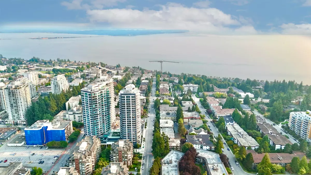 Exterior Front Photo of 603 1550 Martin Street, White Rock, BC