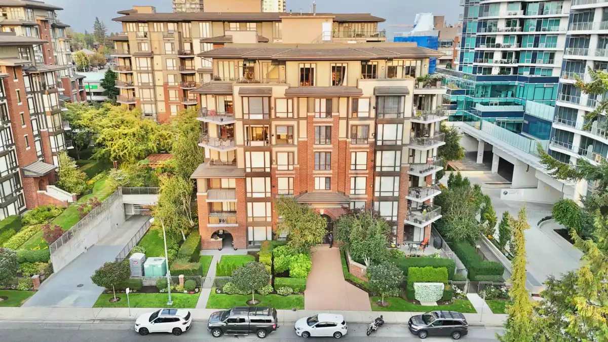 Exterior Rear Photo of 603 1550 Martin Street, White Rock, BC