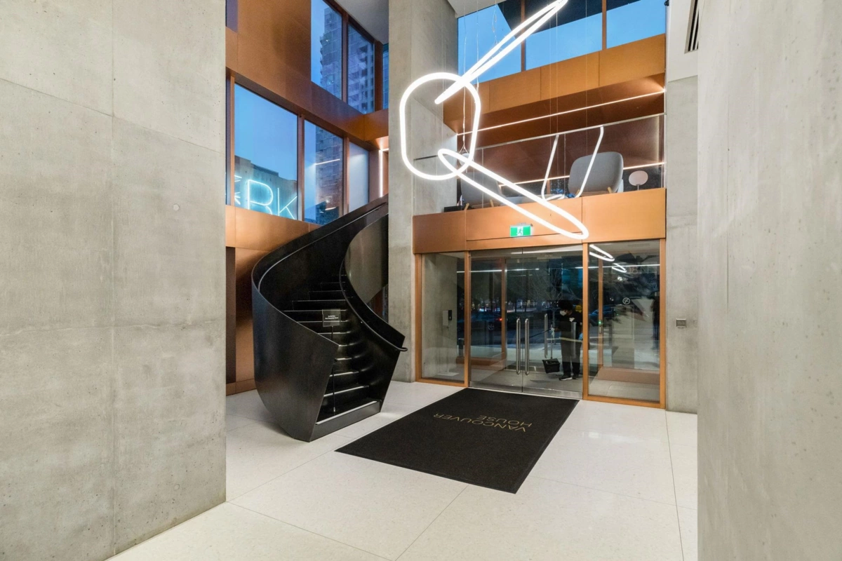 Living Room Photo of 808 1480 Howe Street, Vancouver, BC