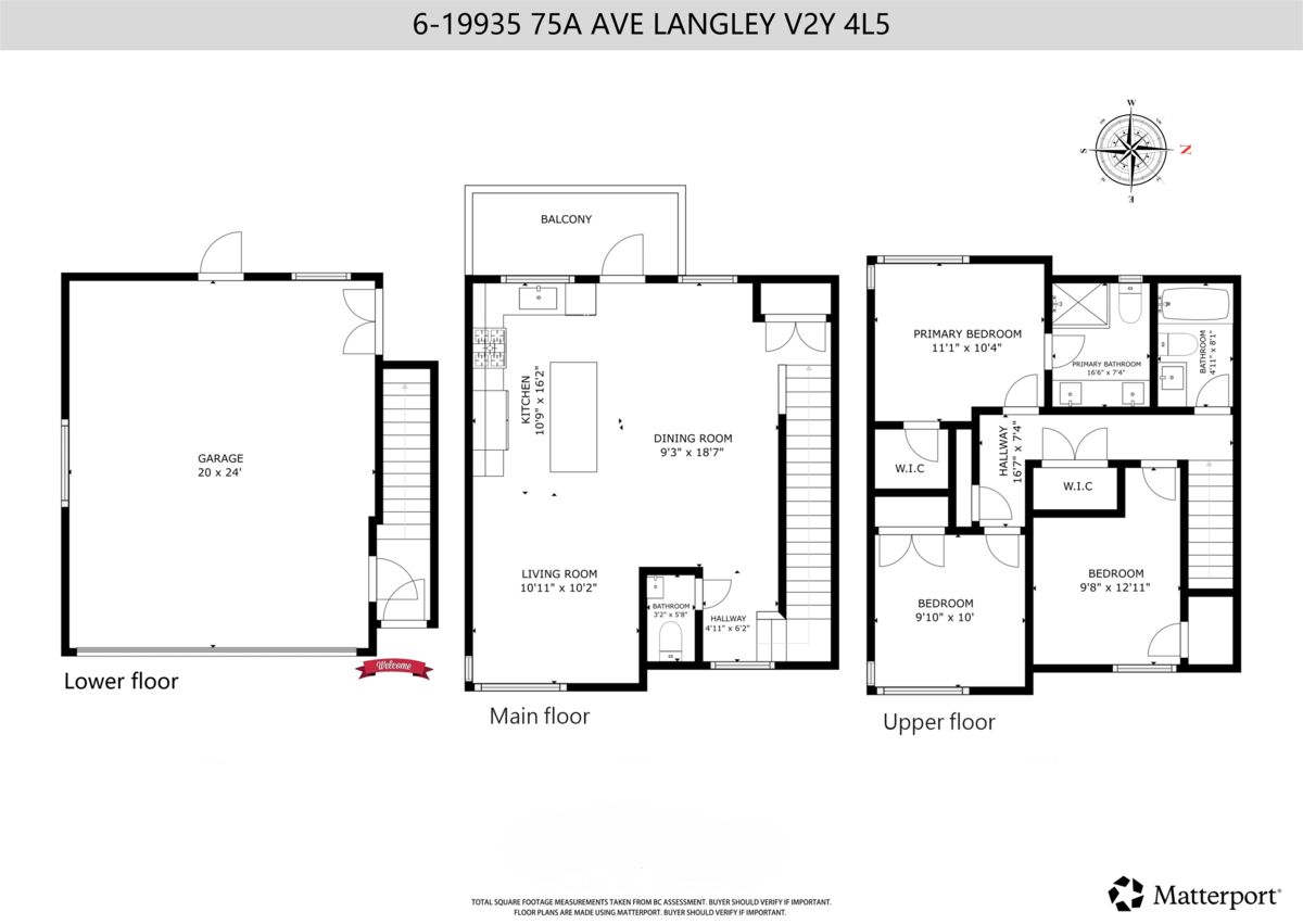 Playground / Recreational Area Near 6 19935 75a Avenue, Langley, BC
