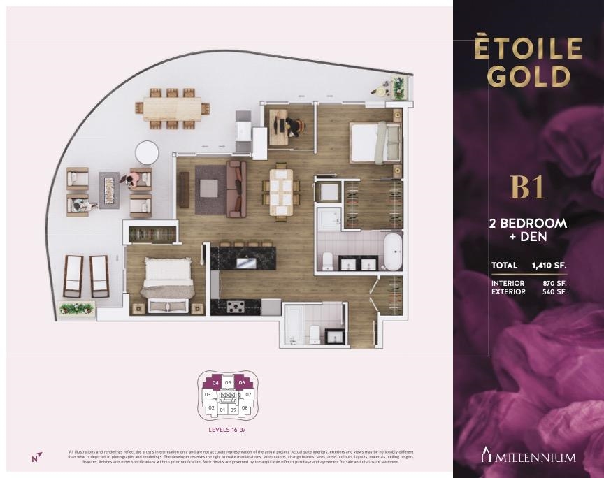 Exterior Front Photo of 1906 2266 Springer Avenue, Burnaby, BC