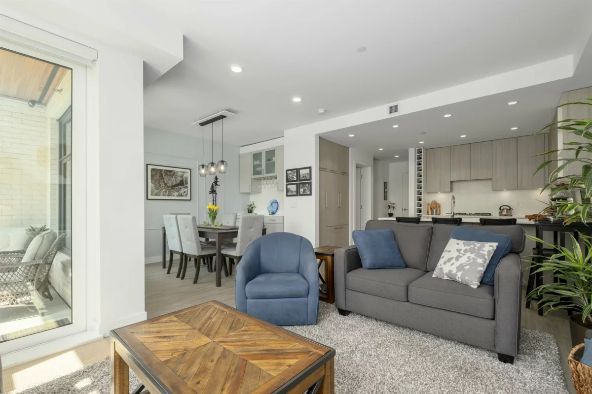 Dining Area Photo of 111 747 E 3rd Street, North Vancouver, BC