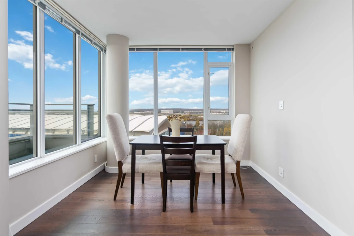 Dining Area Photo of 1206 6951 Elmbridge Way, Richmond, BC