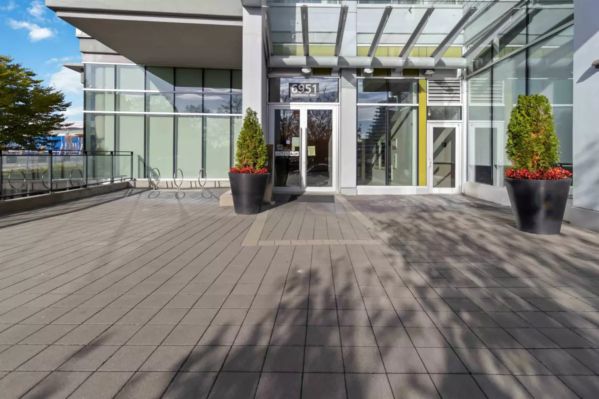 Exterior Rear Photo of 1206 6951 Elmbridge Way, Richmond, BC