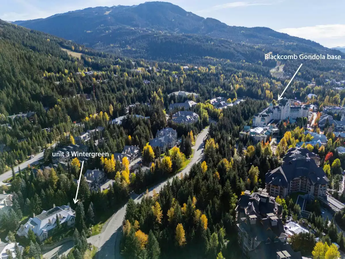 Staircase Photo of 3 4725 Spearhead Drive, Whistler, BC