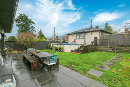 Aerial View of 518 E 16th Street, North Vancouver, BC
