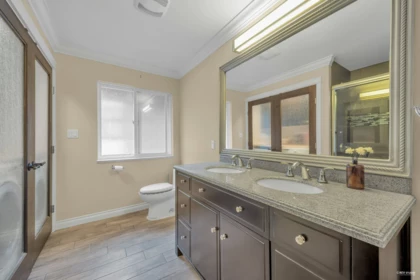 Powder Room Photo of 5807 Highfield Drive, Burnaby, BC