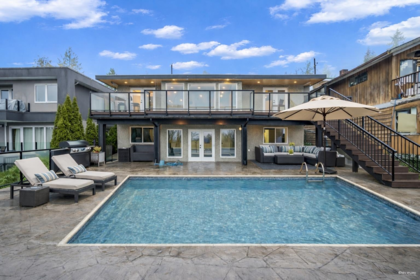 Swimming Pool Photo of 5807 Highfield Drive, Burnaby, BC