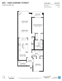 Swimming Pool Photo of 203 1488 Hornby Street, Vancouver, BC