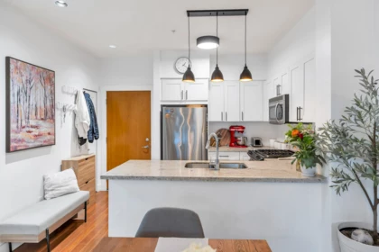 Kitchen Island Photo of 310 1111 E 27th Street, North Vancouver, BC