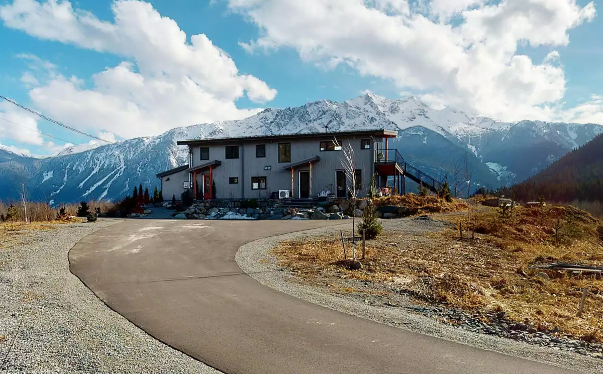Exterior Rear Photo of 1380 Collins Road, Pemberton, BC