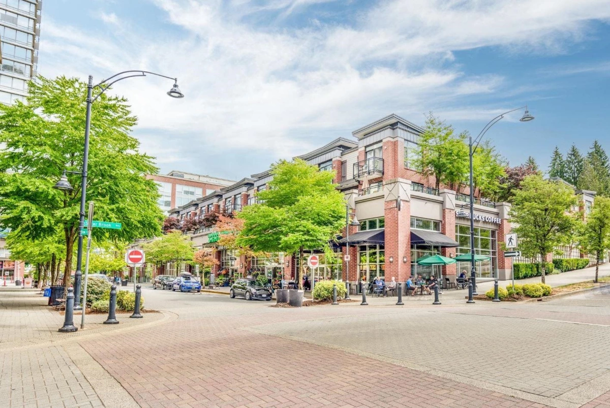 Outdoor Deck Photo of 1103 110 Brew Street, Port Moody, BC