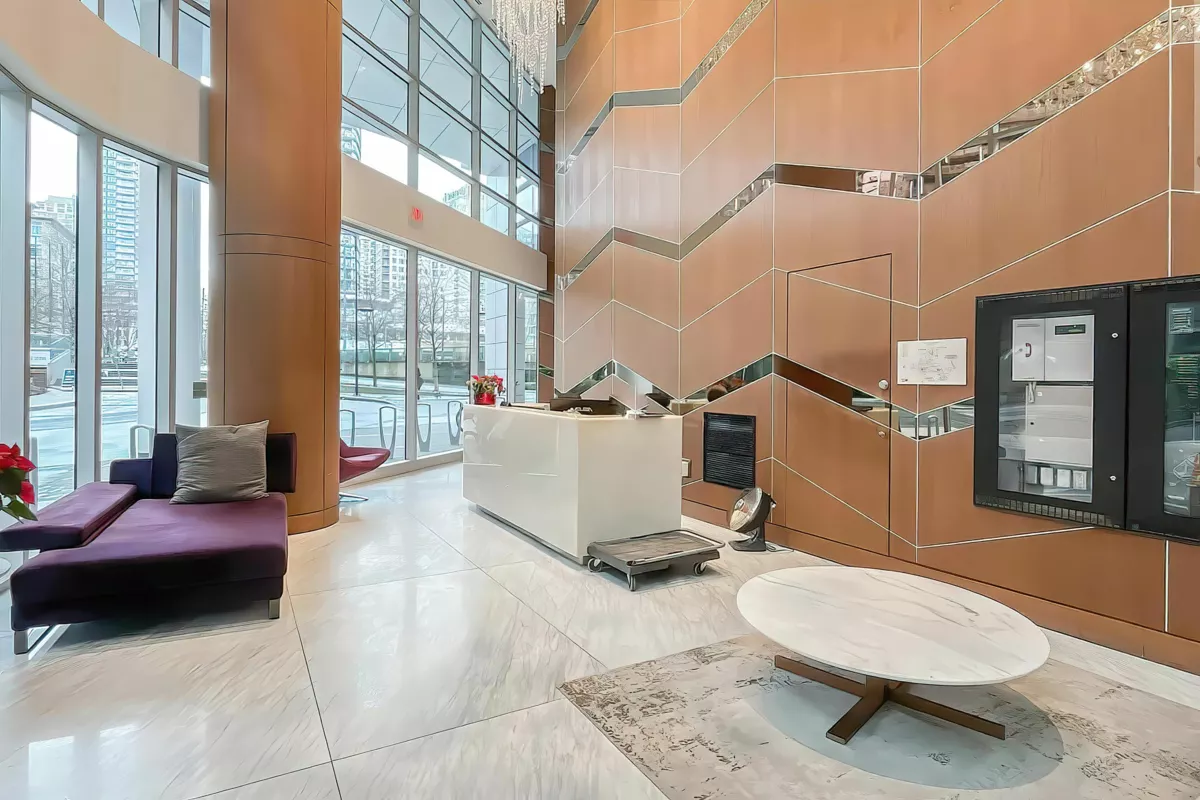 Exterior Rear Photo of 1507 68 Smithe Street, Vancouver, BC