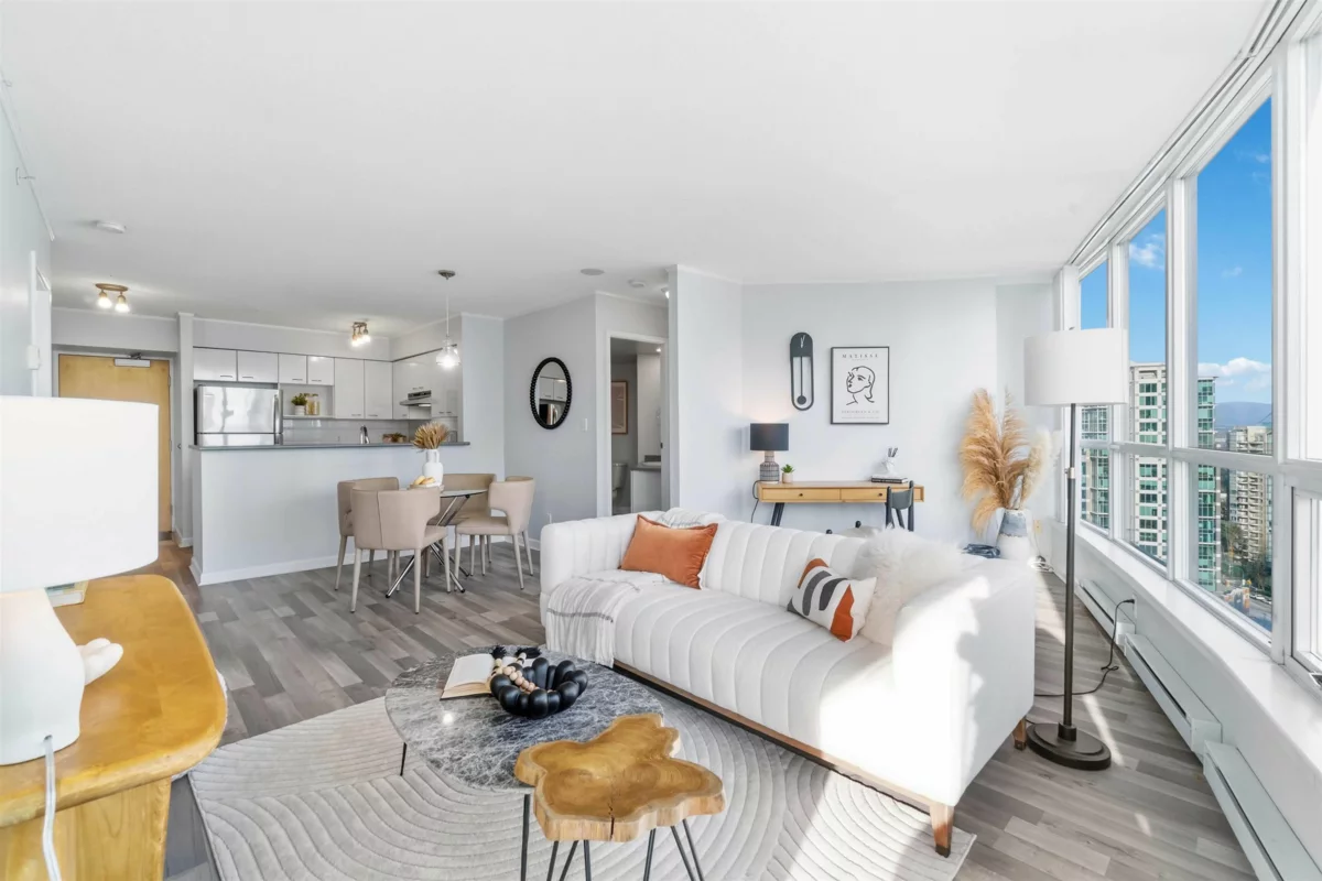 Dining Area Photo of 2508 6088 Willingdon Avenue, Burnaby, BC