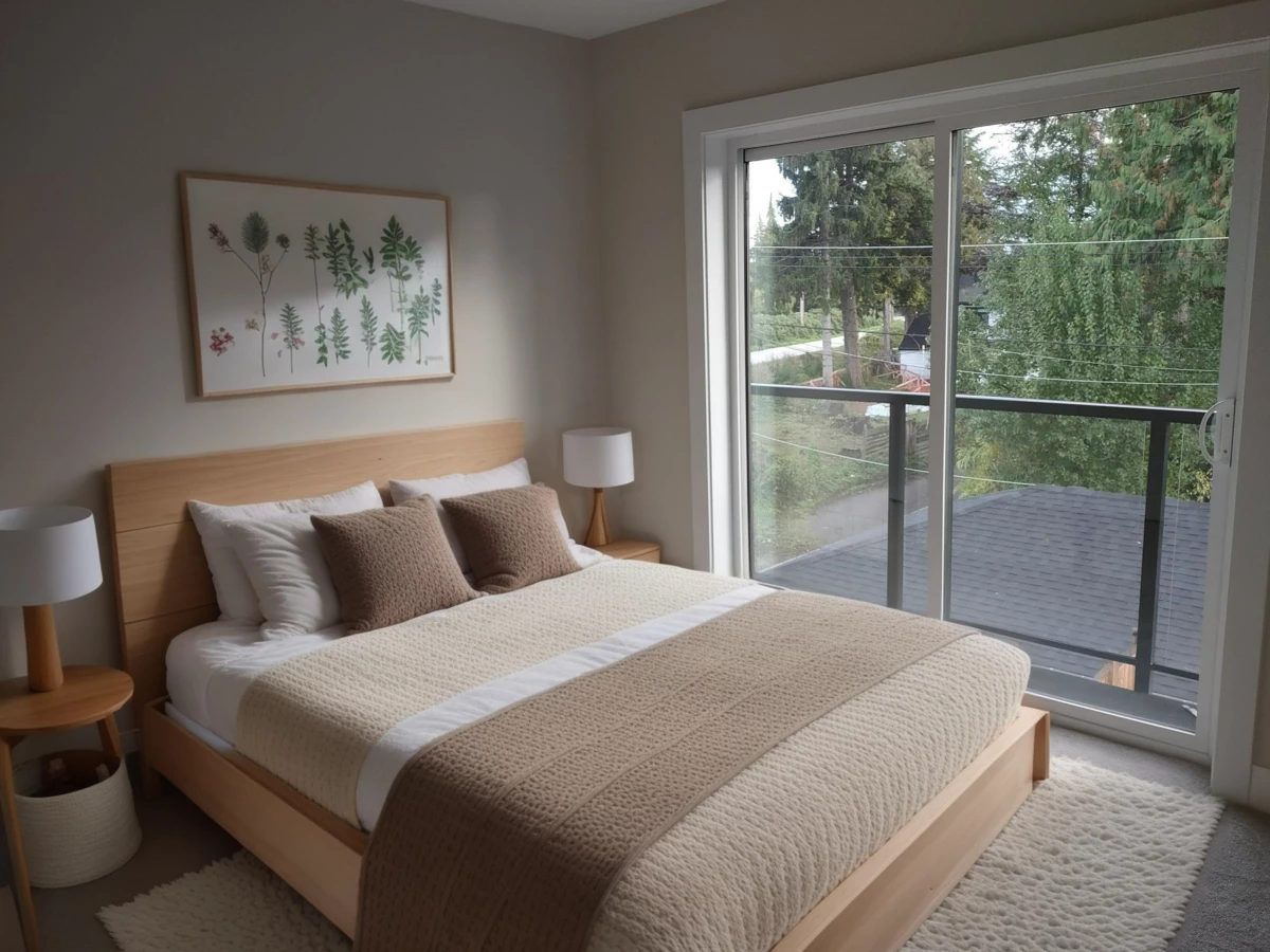 Bedroom 2 Photo of 2 1706 W 68 Avenue, Vancouver, BC