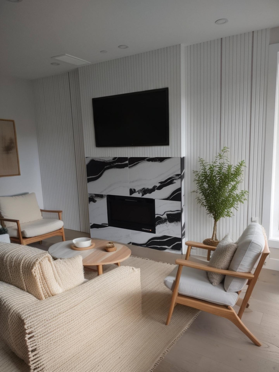 Living Room Photo of 2 1706 W 68 Avenue, Vancouver, BC