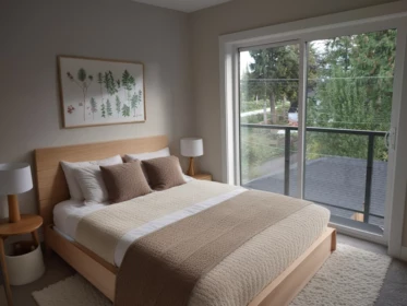 Bedroom 2 Photo of 2 1706 W 68 Avenue, Vancouver, BC