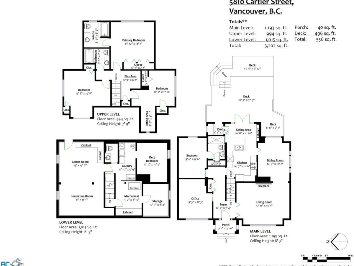 Staircase Photo of 5810 Cartier Street, Vancouver, BC