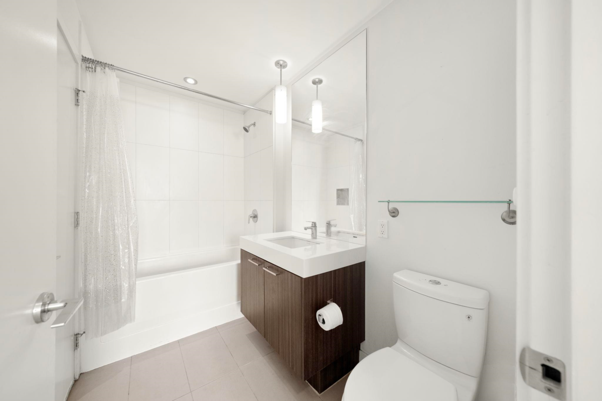 Powder Room Photo of 417 608 Como Lake Avenue, Coquitlam, BC