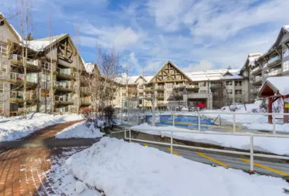 Outdoor Deck Photo of 116 4800 Spearhead Drive, Whistler, BC