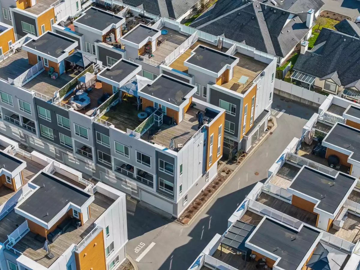 Exterior Rear Photo of 22 19628 55a Avenue, Langley, BC