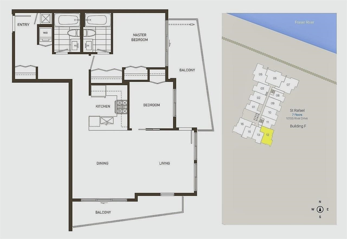 Family Room Photo of 212 10155 River Drive, Richmond, BC