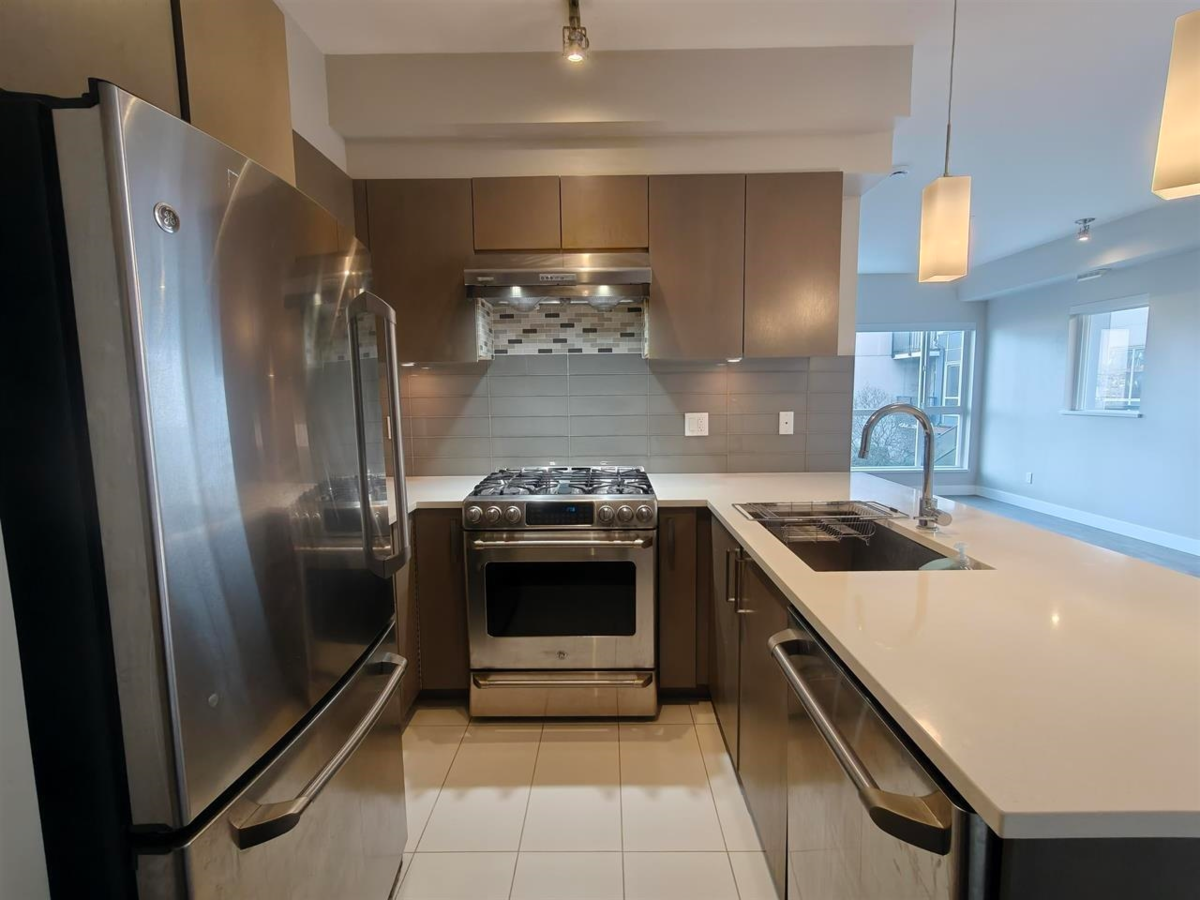 Kitchen Island Photo of 212 10155 River Drive, Richmond, BC