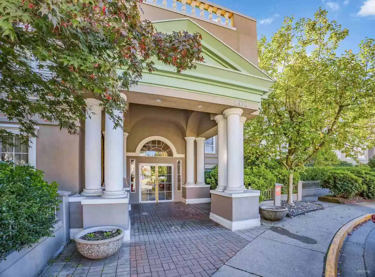 Exterior Rear Photo of 403 2970 Princess Crescent, Coquitlam, BC