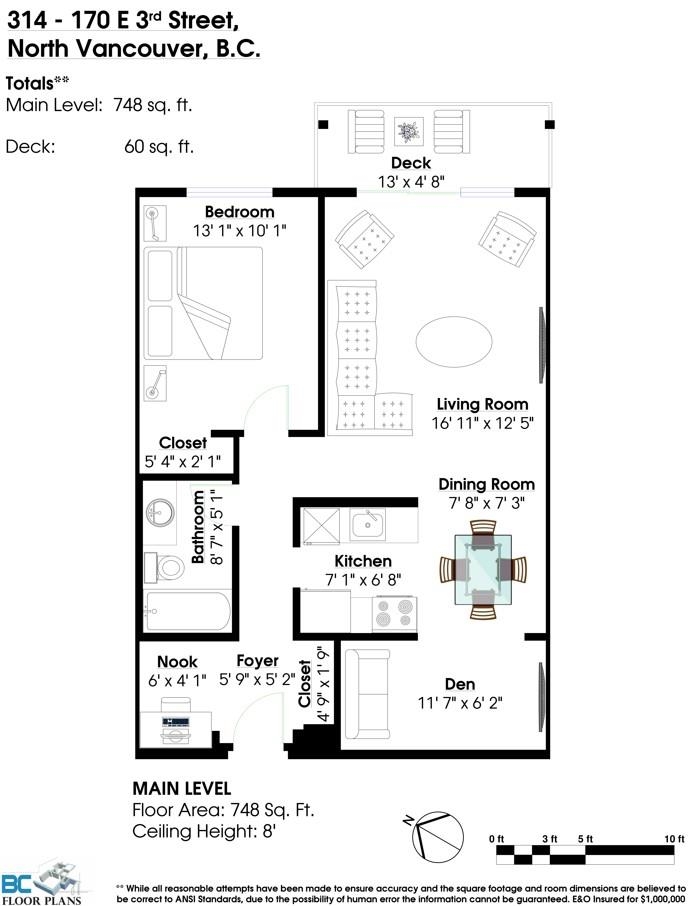 Office / Den Photo of 314 170 E 3rd Street, North Vancouver, BC
