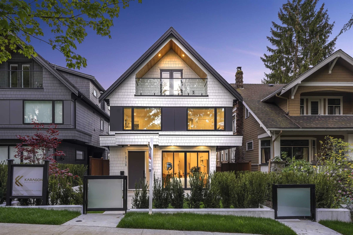 Exterior Rear Photo of 1 2138 W 48th Avenue, Vancouver, BC