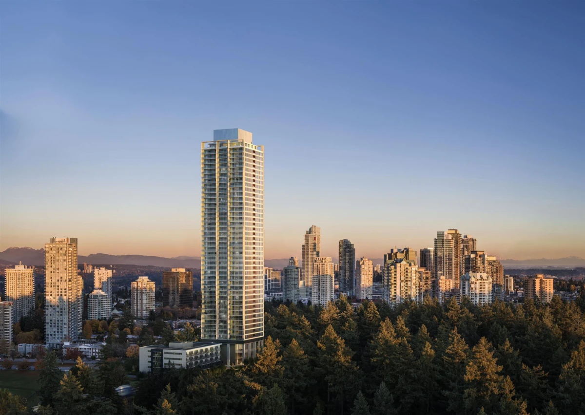 Exterior Rear Photo of 3101 6087 Wilson Avenue, Burnaby, BC