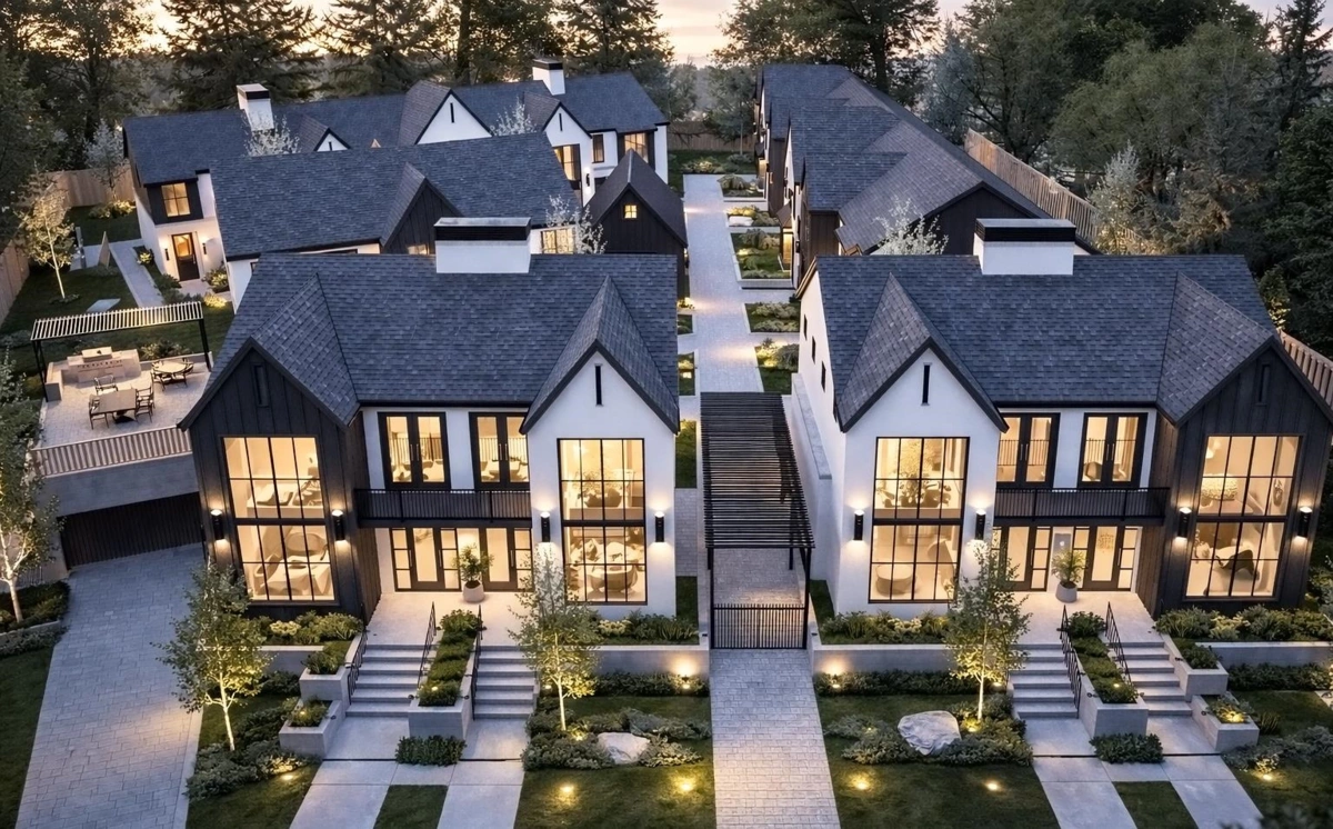 Exterior Rear Photo of 21 3712 Edgemont Boulevard, North Vancouver, BC