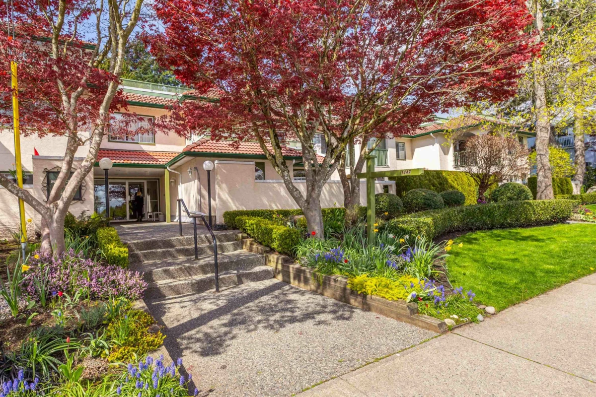 Exterior Rear Photo of 206 1447 Best Street, White Rock, BC