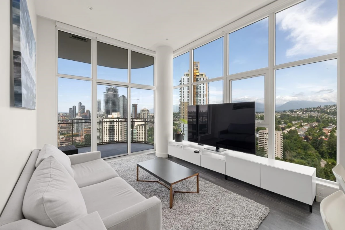 Living Room Photo of 3106 5333 Goring Street, Vancouver, BC
