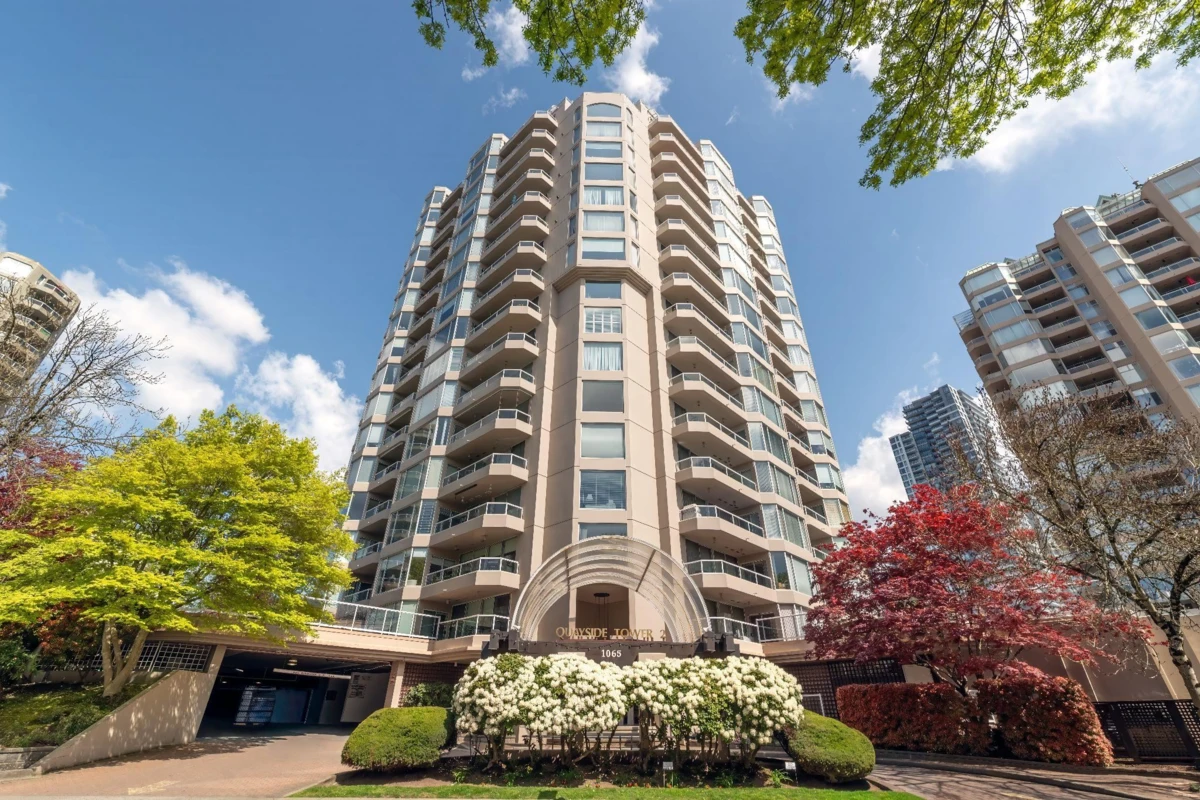 Exterior Rear Photo of 504 1065 Quayside Drive, New Westminster, BC