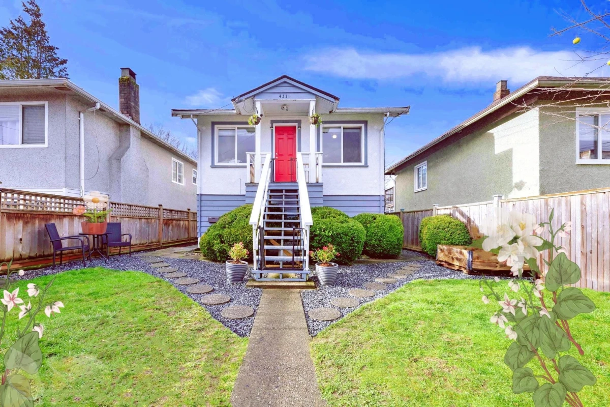 Exterior Rear Photo of 4331 Miller Street, Vancouver, BC