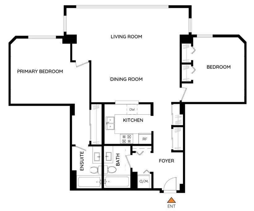 Exterior Rear Photo of 505 8248 Lansdowne Road, Richmond, BC