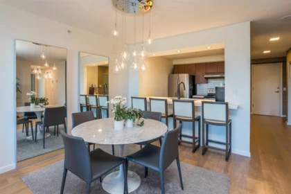 Kitchen Island Photo of 203 388 Drake Street, Vancouver, BC