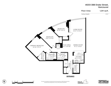 Staircase Photo of 203 388 Drake Street, Vancouver, BC