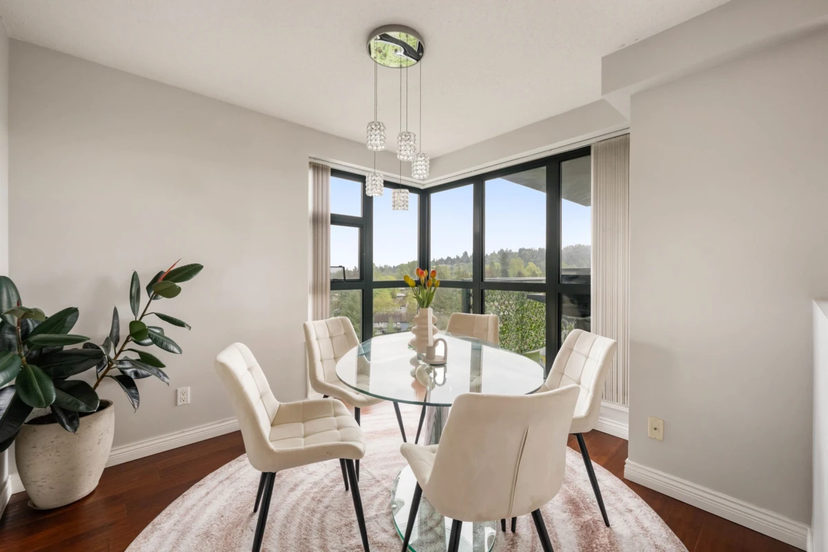 Dining Area Photo of 1403 288 Ungless Way, Port Moody, BC