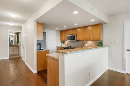 Kitchen Island Photo of 1403 288 Ungless Way, Port Moody, BC
