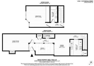 Street View Photo of 104 1279 Nicola Street, Vancouver, BC