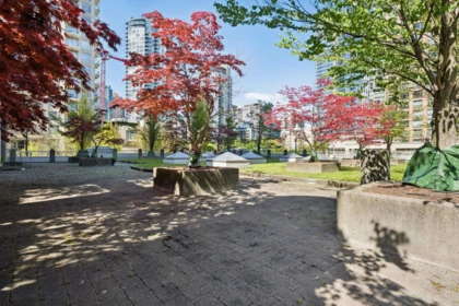 Aerial View of 2601 1238 Richards Street, Vancouver, BC
