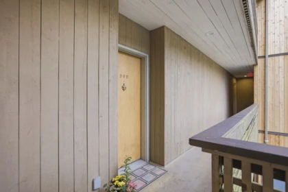 Outdoor Deck Photo of 202 3187 Mountain Highway, North Vancouver, BC