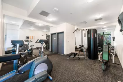 Garage Interior Photo of 1506 813 Agnes Street, New Westminster, BC