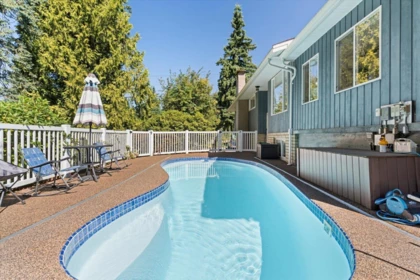 Aerial View of 3164 Old Clayburn Road, Abbotsford, BC