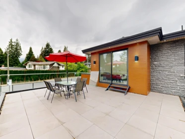 Aerial View of 3560 Highland Boulevard, North Vancouver, BC