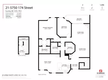 Outdoor Patio Photo of 21 5750 174 Street, Surrey, BC